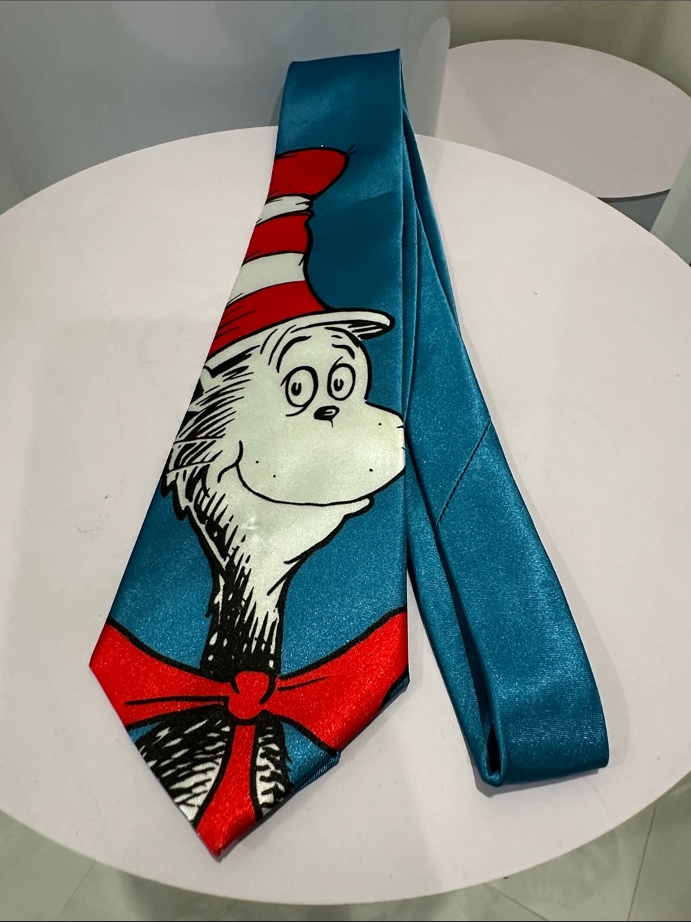 Cat In Hat Dr Seuss Tie